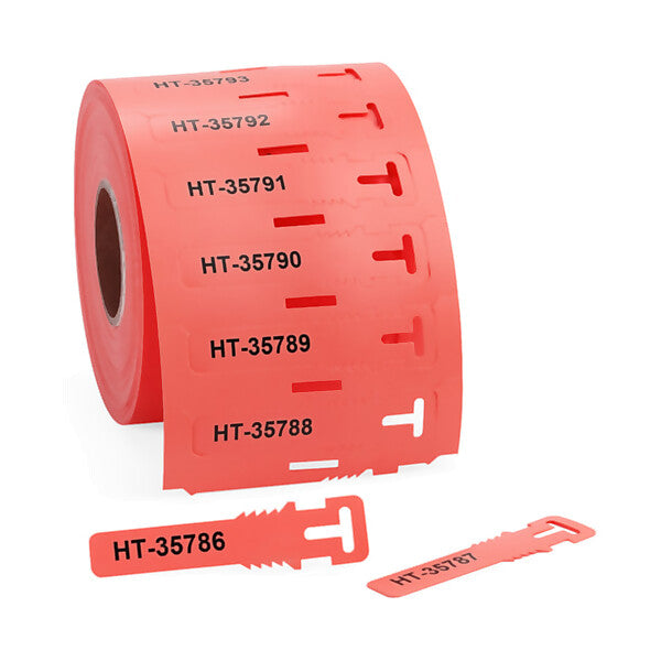 HellermannTyton Kennzeichnungsschilder 12x74mm PUR rot TAGPU12X74LOOP-BU rt